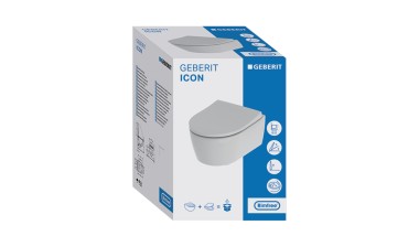 Geberit WC Pack iCon Compact Rimfree® / art. 500.814.00.1